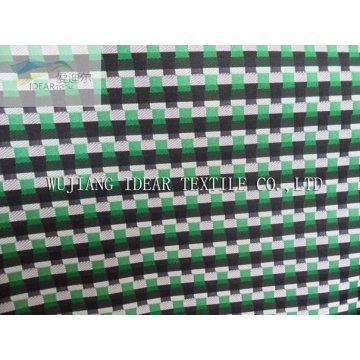 100% Poly Yarn Dyed checked Fabric for garments